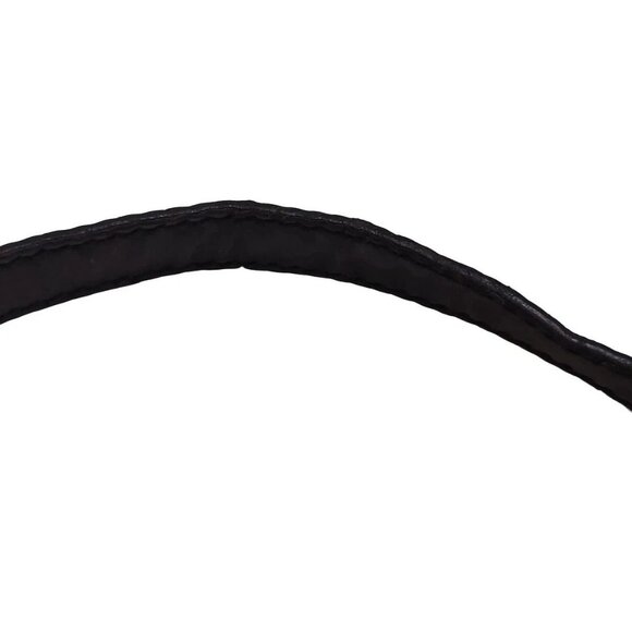 Auth Salvatore Ferragamo Vara - Black Leather Patent Leather Shoulder Bag - Picture 5 of 12